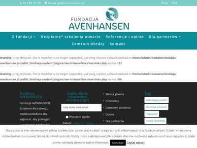 Fundacja-avenhansen.pl darmowe szkolenia otwarte