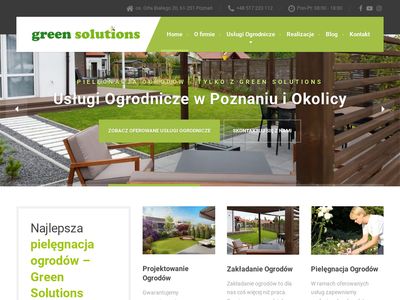 Green Solutions – zakładanie ogrodów