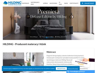 Producent materacy - hilding.pl