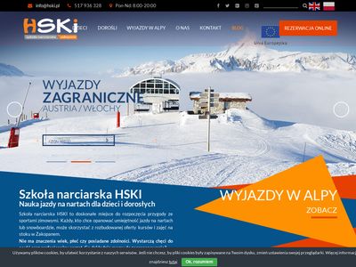 Szkoła narciarska HSki - nauka jazdy na nartach dla dzieci i dorosłych