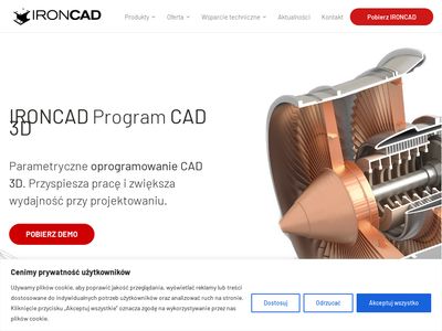 IronCad - program do projektowania maszyn