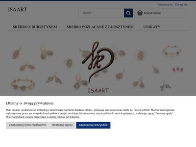 Biżuteria z bursztynem ISAART - isaartjewels.com