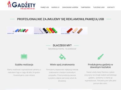 Itgadzety.pl pendrive z grawerem