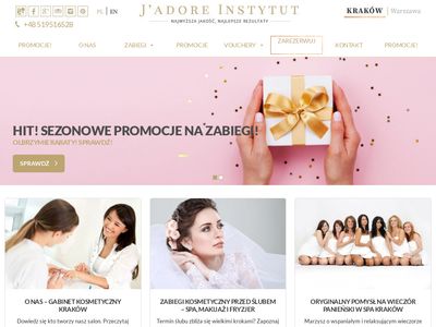 Gabinet kosmetyczny Kraków - jadoreinstytut.com