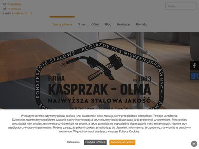 Kasprzak-Olma Podjazdy dla niepełnosprawnych