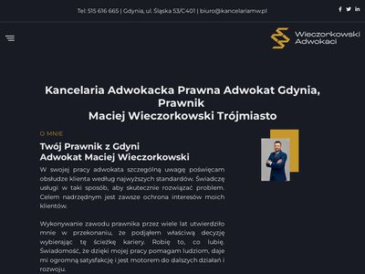 Prawnik Gdynia - Adwokat Maciej Wieczorkowski - Kancelaria adwokacka