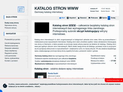 Katalog stron internetowych - katalogstronwww.pl
