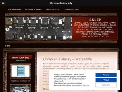 Dorabianie Kluczy Warszawa - kluczezamkidrzwisejfy.pl