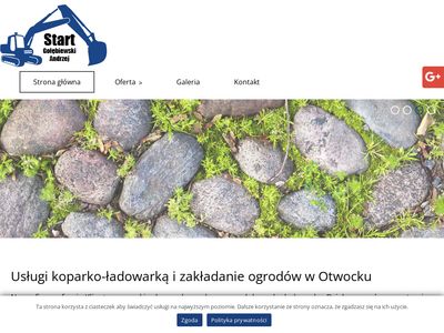 Usługi koparko-ładowarką i projektowanie ogrodów w Otwocku - koparka-otwock.com.pl