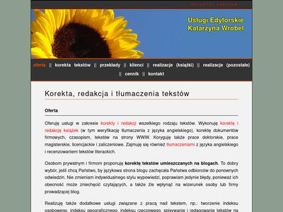 Korektor-tekstow.pl usługi edytorskie