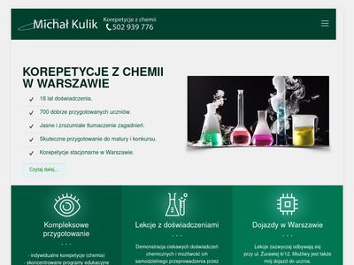 Korkizchemii.pl korepetycje z chemii
