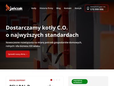 Kotly-janczak.pl piec z podajnikiem