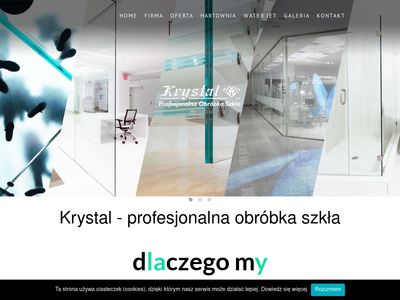 Krystal.com.pl - obróbka szkła Warszawa