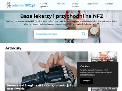Znajdź lekarza NFZ - lekarz-nfz.pl