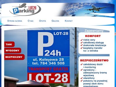 Parking lotnisko Pyrzowice - lot28.pl