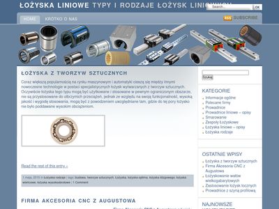 Lozyska-liniowe.com.pl - łożyska liniowe