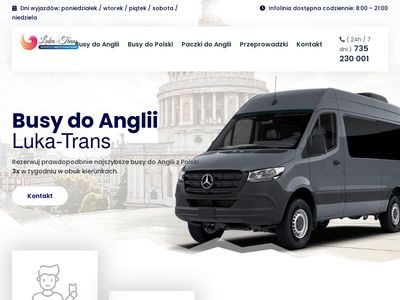 Busy do Anglii, sprawdzony środek transportu - luka-trans.pl