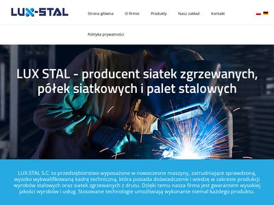 Lux-Stal Brodnica Producent kontenerów siatkowych