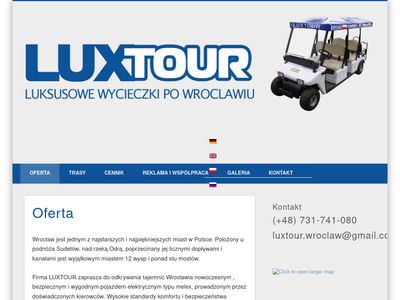 Wycieczki po Wrocławiu - Luxtour