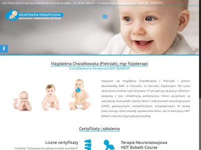 Fizioterapia dzieci - MagdaPietrzak.com