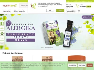 MarketBio sklep internetowy z ekologiczną zdrową żywnością