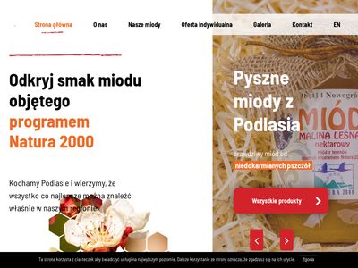 Miód gryczany Podlasie - miody-sznurowski.pl