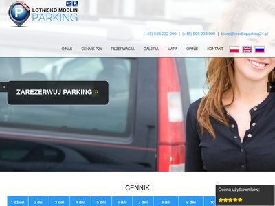 Parking Modlin P24 Premium