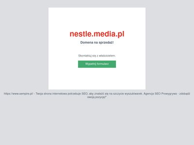 Pozycjonowanie WWW - nestle.media.pl