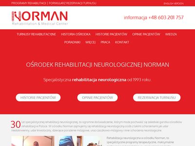Prywatny ośrodek rehabilitacji - normanrehabilitation.com