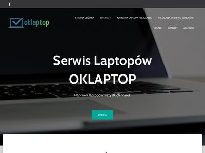Oklaptop.pl naprawa laptopów