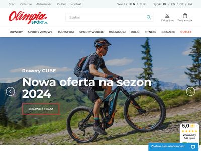 Rowerowo-Turystyczny Sklep Internetowy - OlimpiaSPORT.pl