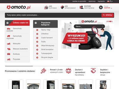 Omoto.pl platforma części