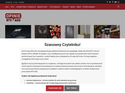 Portal technologiczny opiniertvagd.pl
