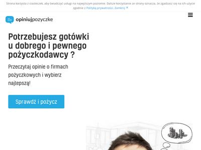 Opiniujpozyczke.pl recenzje firm pożyczkowych