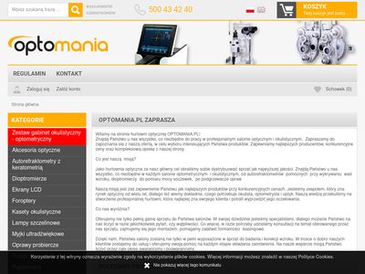Optomania.pl - unity okulistyczne