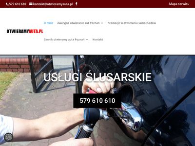 Otwieramyauta.pl awaryjne otwieranie samochodów zamków aut Poznań