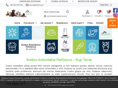 Petsanus.pl zdrowa karma dla zwierząt