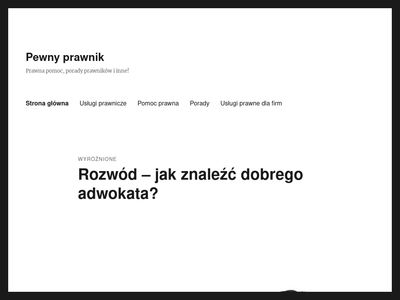 Pewny-prawnik24.pl