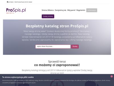 Reklama w internecie prospis.pl