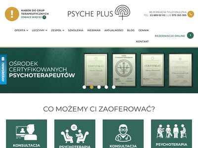 Diagnostyka psychiatryczna - Psyche Plus Warszawa