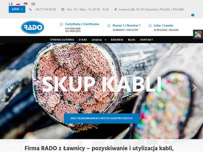 Recykling kabli - radogrupa.pl