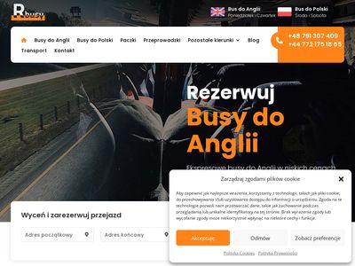 Transport do przeprowadzki Polska Anglia - rezerwuj-busy.pl