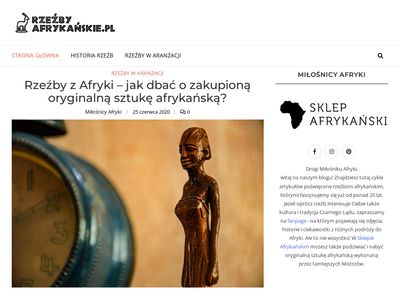 RzezbyAfrykanskie.pl - Poznaj tajemnice tych egzotycznych przedmiotów