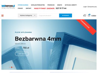 Tworzywa sztuczne sklep internetowy - sklep.tanietworzywa.pl