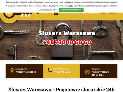 Pogotowie ślusarskie - slusarz-warszawa.pl