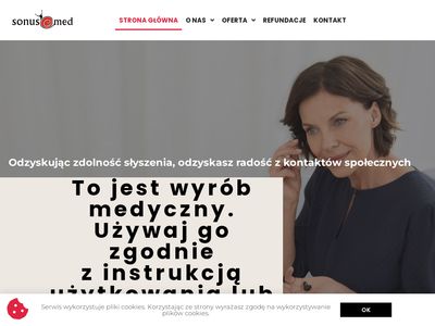 Sonusmed.pl sprzedaż aparatów słuchowych