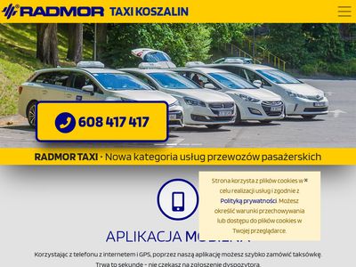 Radio taxi Koszalin - taxi-radmor.koszalin.pl