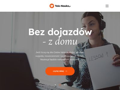 Nauka języka online - tele-nauka.pl