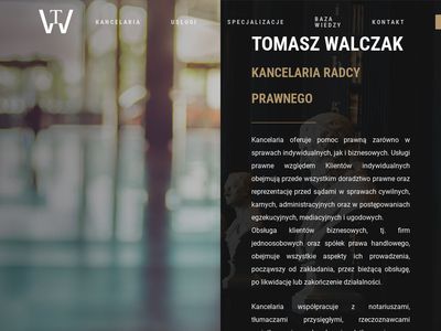 Radca Prawny w Krakowie - tomaszwalczak.pl
