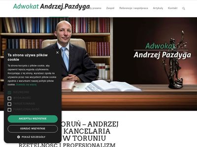 Adwokat Andrzej Pazdyga